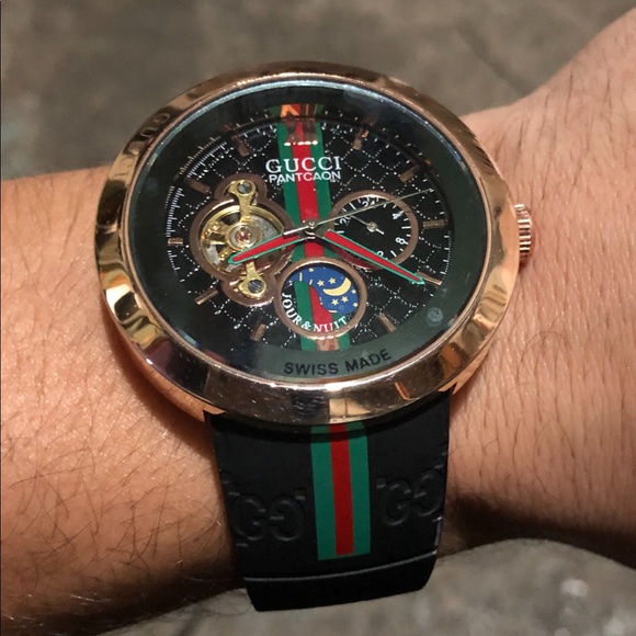 Accessories Montre Gucci Paintcaon Homme Code Ref 1142 Poshmark